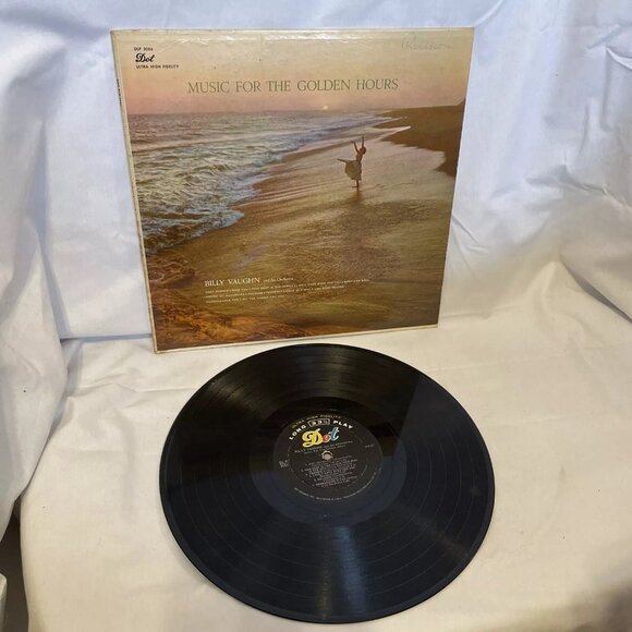 Billy Vaughn Music For The Golden Hours(Vinyl, 1957) Dot Records DLP 3086 Good - Picture 2 of 11